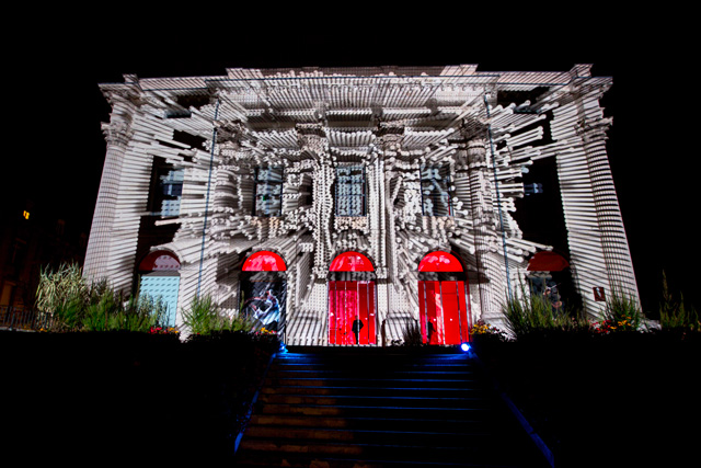 mapping, le dome, Saumur, les beaux matins