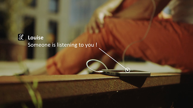 Les Beaux Matins, film Louise app