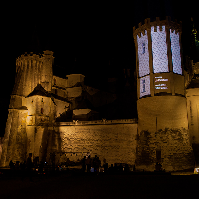 Mapping Chateau de Saumur, Les Beaux Matins