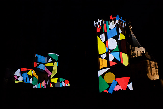 Mapping Chateau de Saumur, Les Beaux Matins