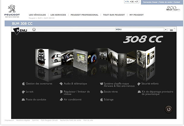 Les Beaux Matins Peugeot